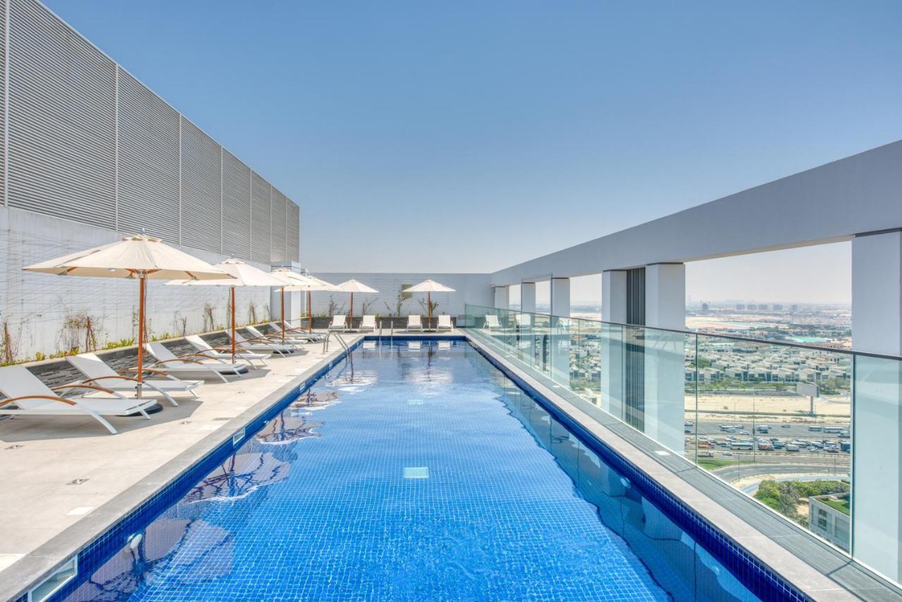 두바이 Sol Living - Sol Avenue 아파트 외부 사진