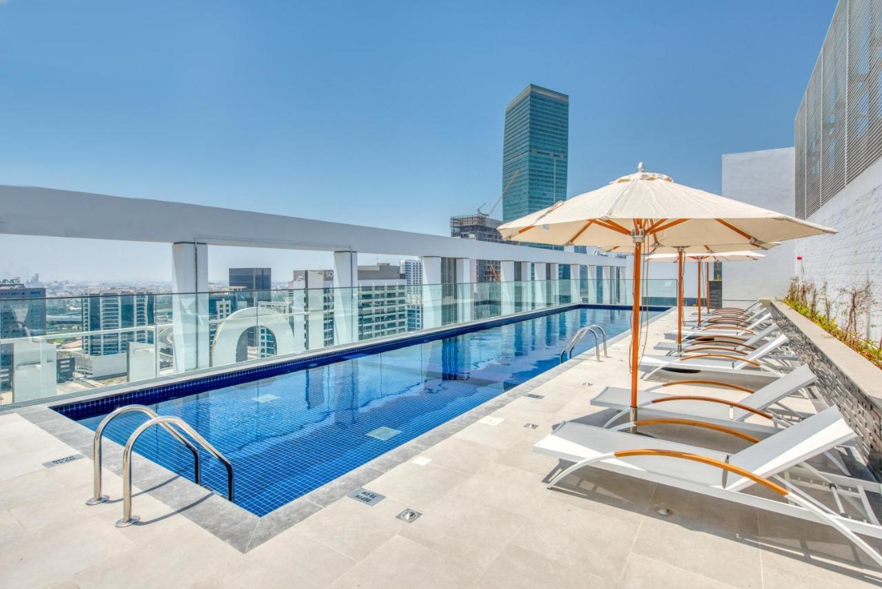 두바이 Sol Living - Sol Avenue 아파트 외부 사진
